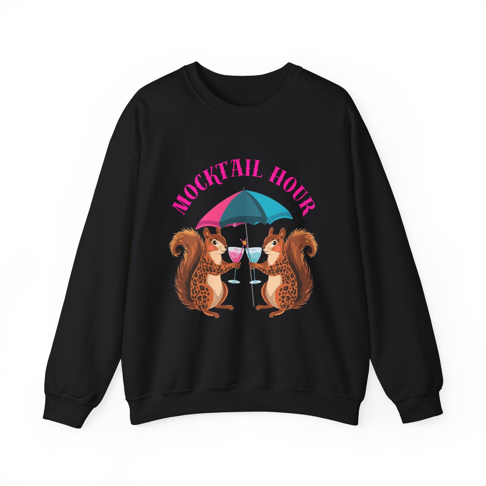 'Mocktail Hour" Squirrel Sweatshirt