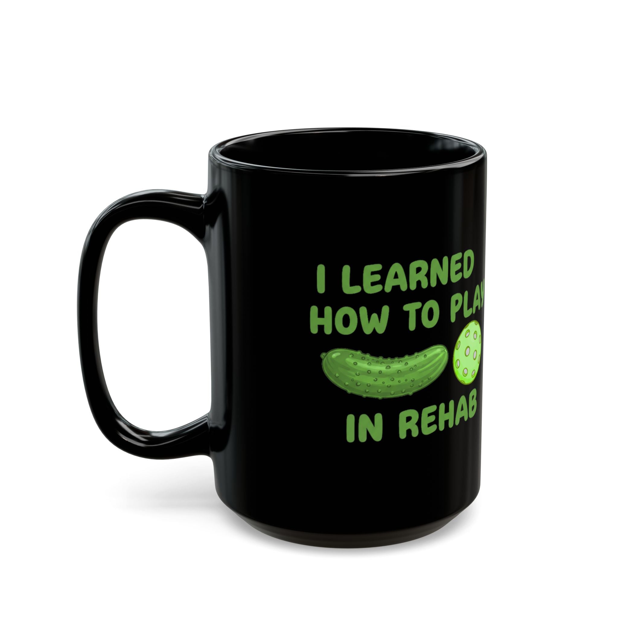 I Learned How to Play Pickleball in Rehab Mug