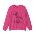 Coffee Weather Sweatshirt — Cozy Crewneck with Coffee Cup Design