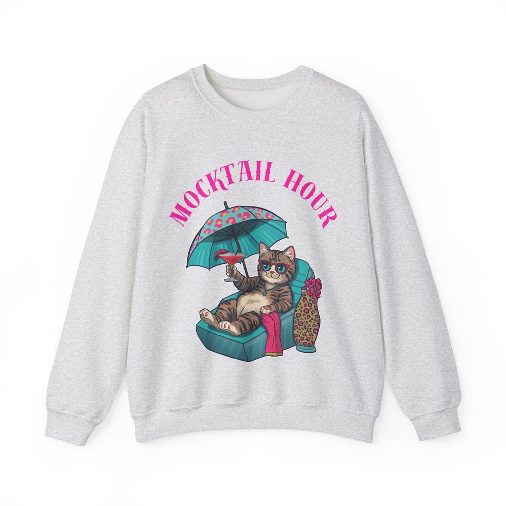 Mocktail Hour Cat Sweatshirt