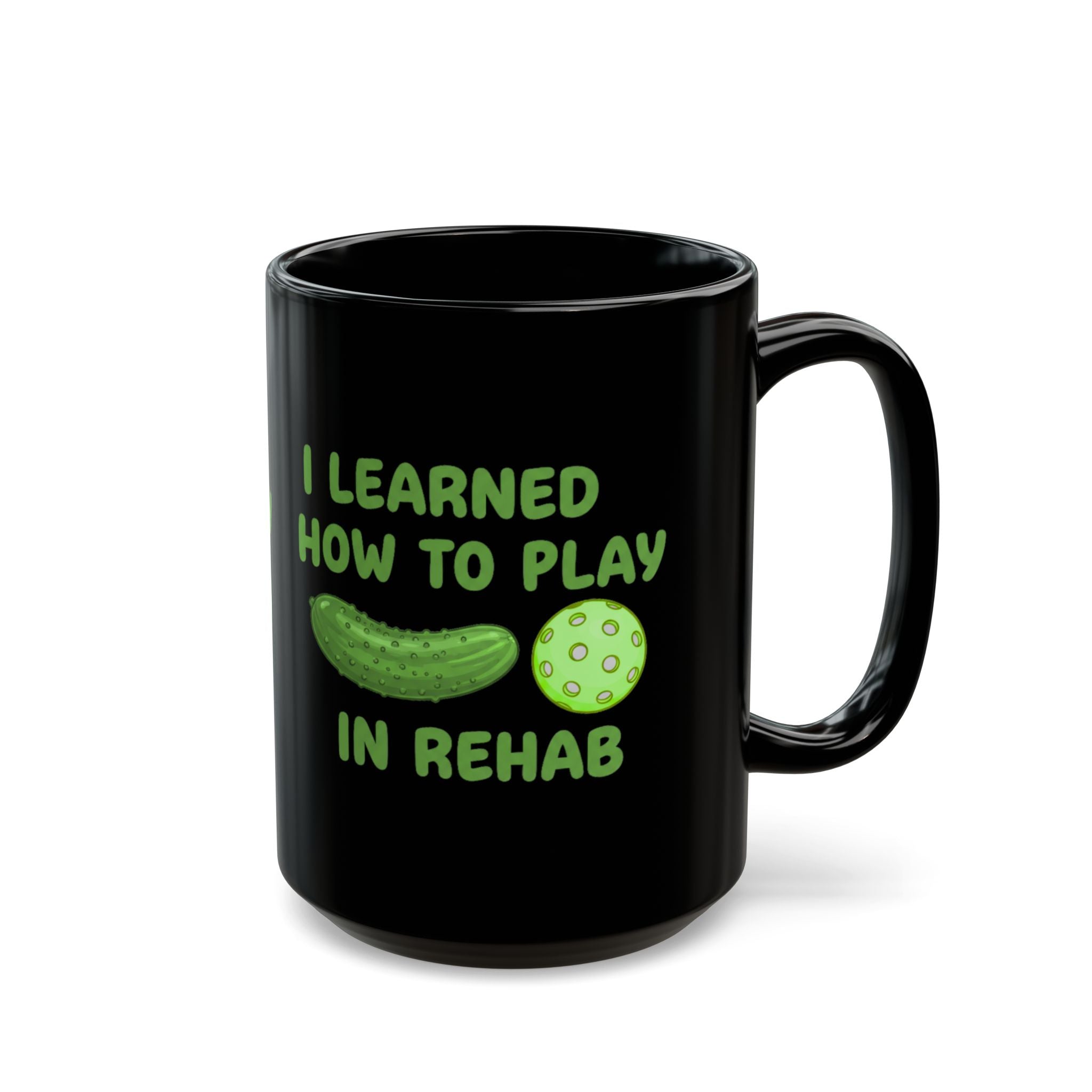 I Learned How to Play Pickleball in Rehab Mug