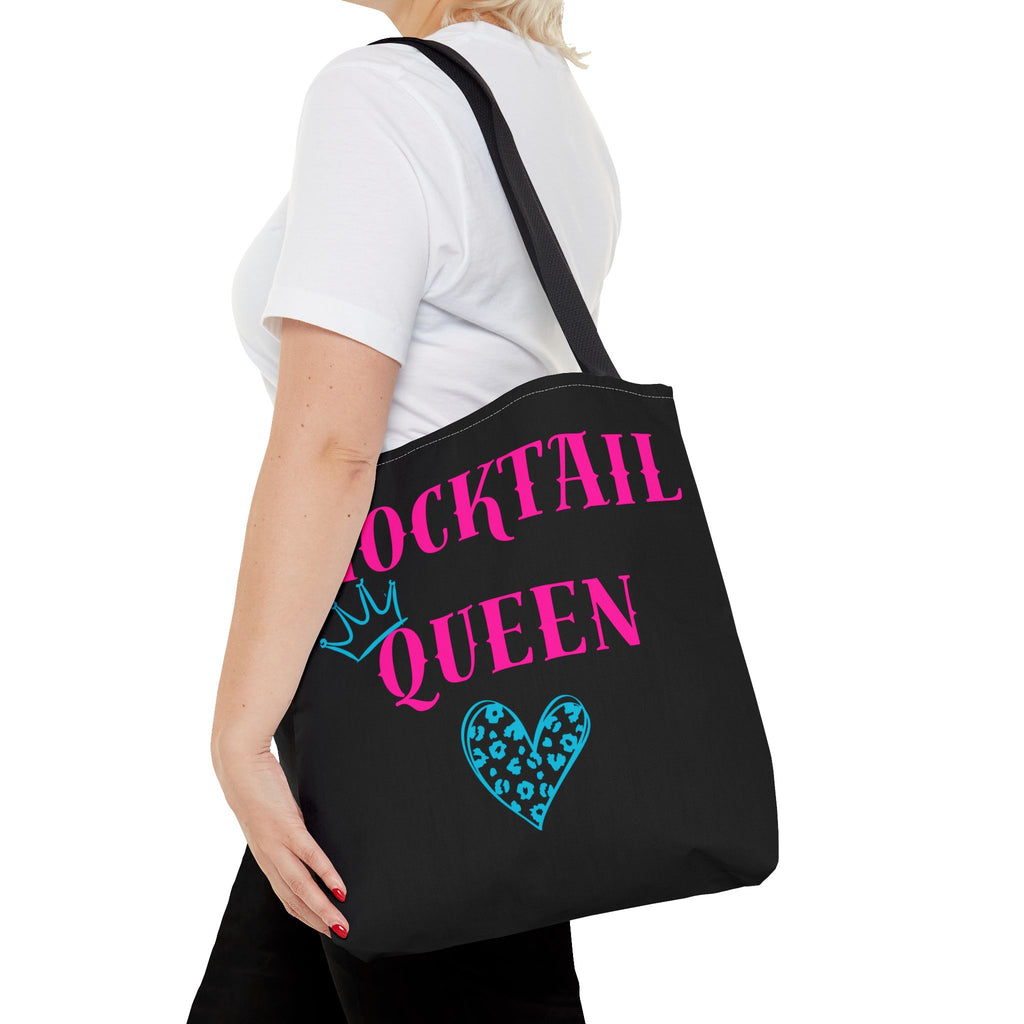 Mocktail Queen Tote Bag — Fun Non-Alcoholic Cocktail Shopper