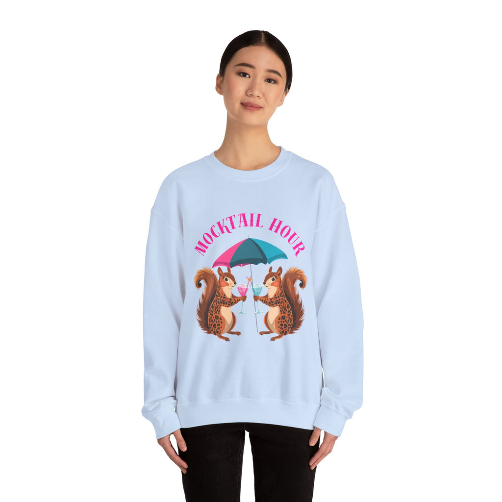 'Mocktail Hour" Squirrel Sweatshirt