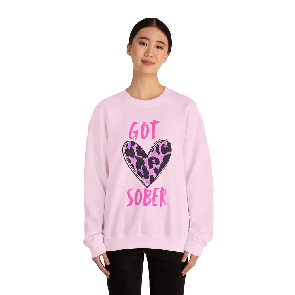 Got Sober Heart Sweatshirt
