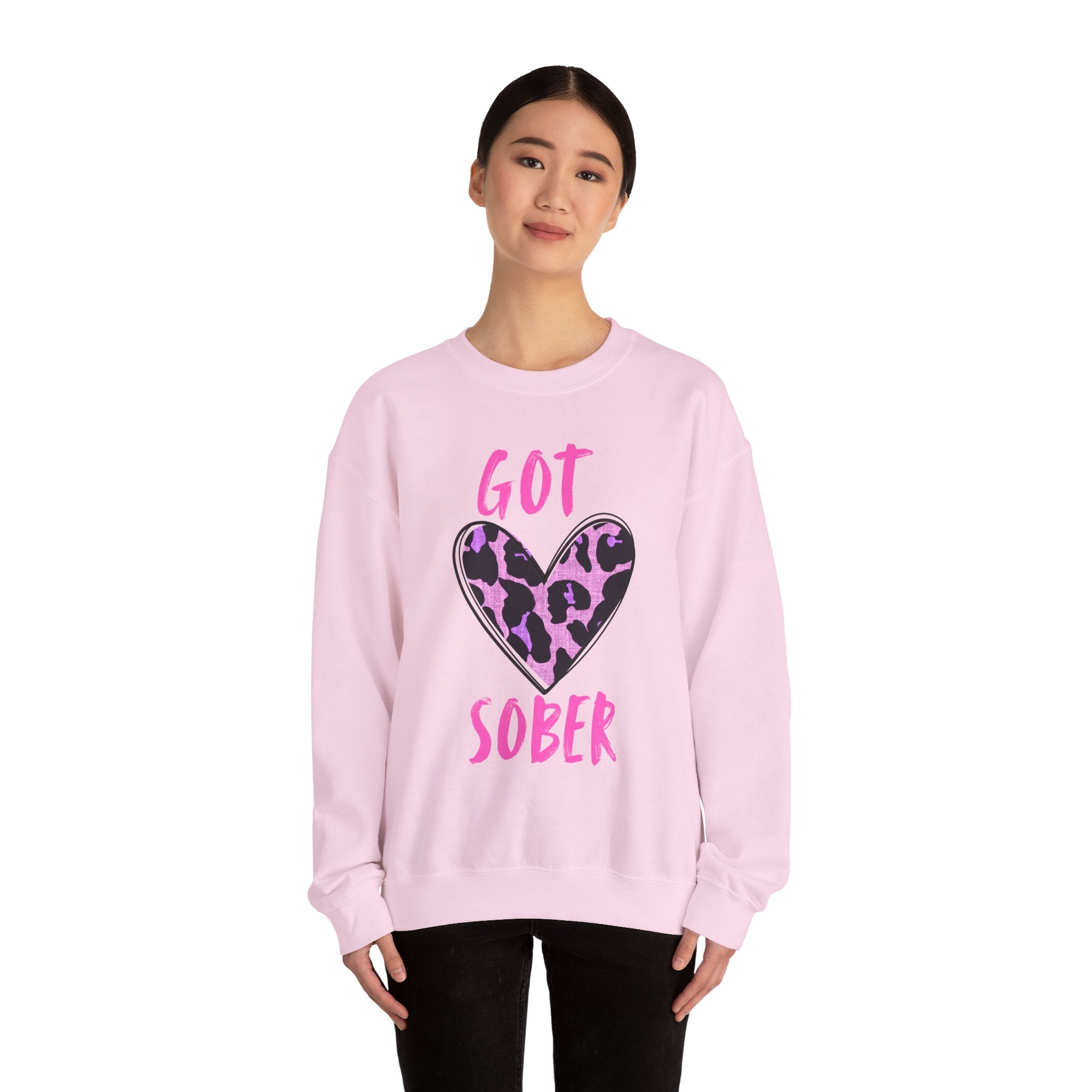 Got Sober Heart Sweatshirt