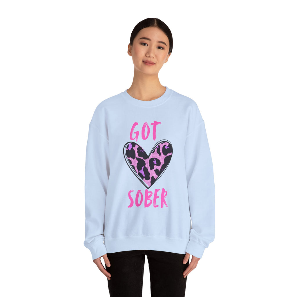 Got Sober Heart Sweatshirt