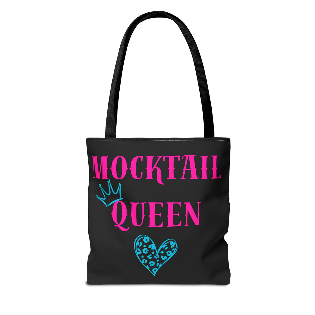 Mocktail Queen Tote Bag — Fun Non-Alcoholic Cocktail Shopper
