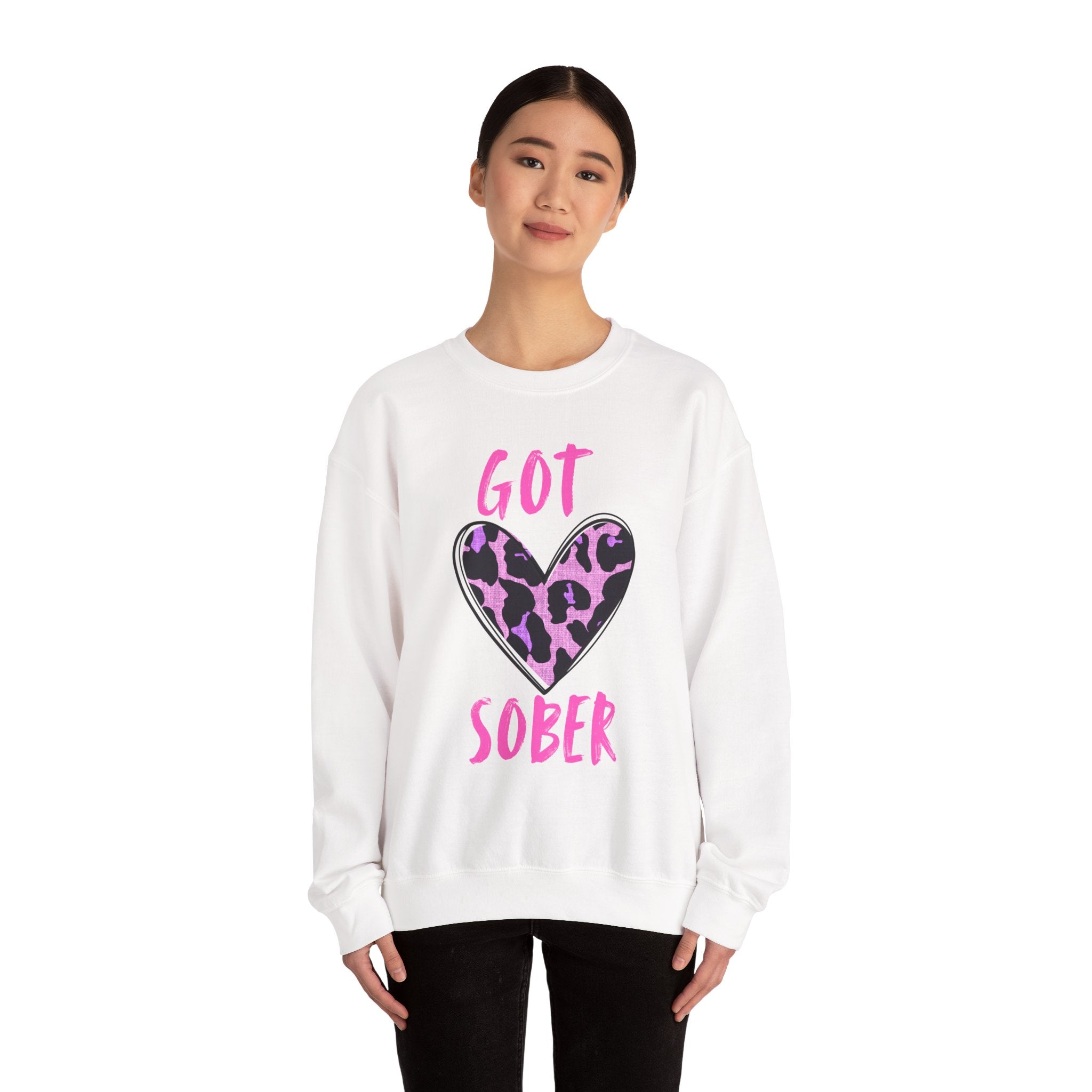Got Sober Heart Sweatshirt