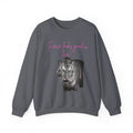 "Fierce Looks Good on Her" White Tiger GraphicCrewneck Sweatshirt