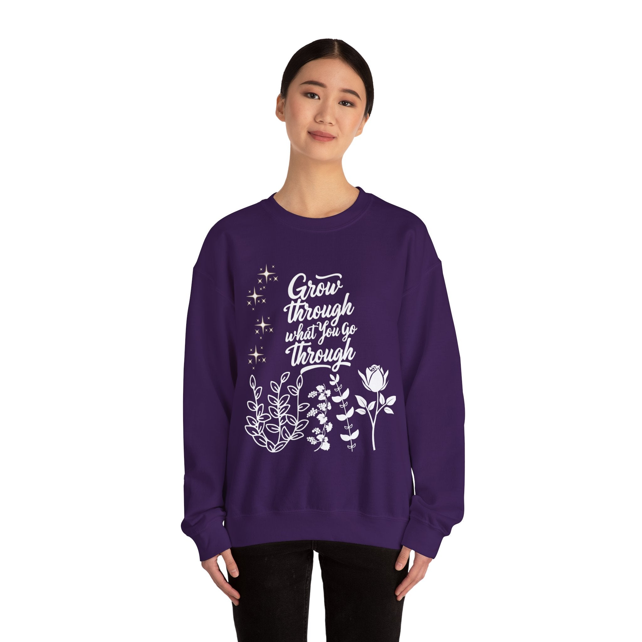 Grow Through What You Go Through Crewneck Sweatshirt