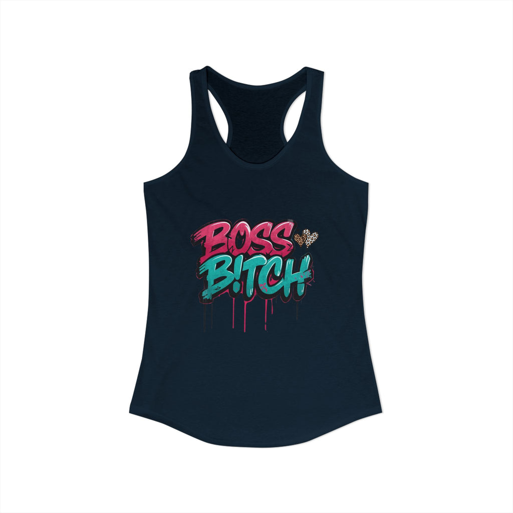 Boss Bitch Racerback Tanktop