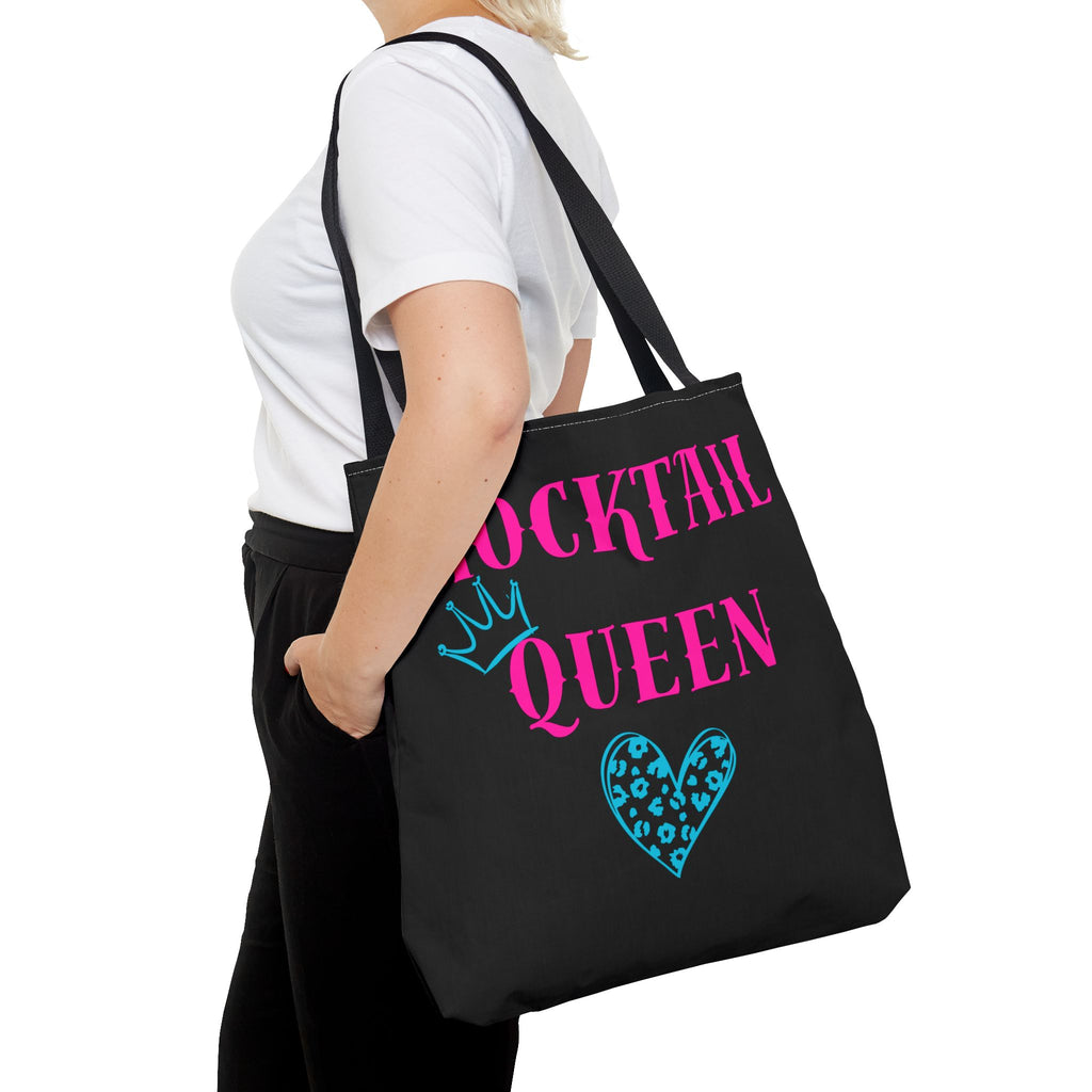 Mocktail Queen Tote Bag — Fun Non-Alcoholic Cocktail Shopper