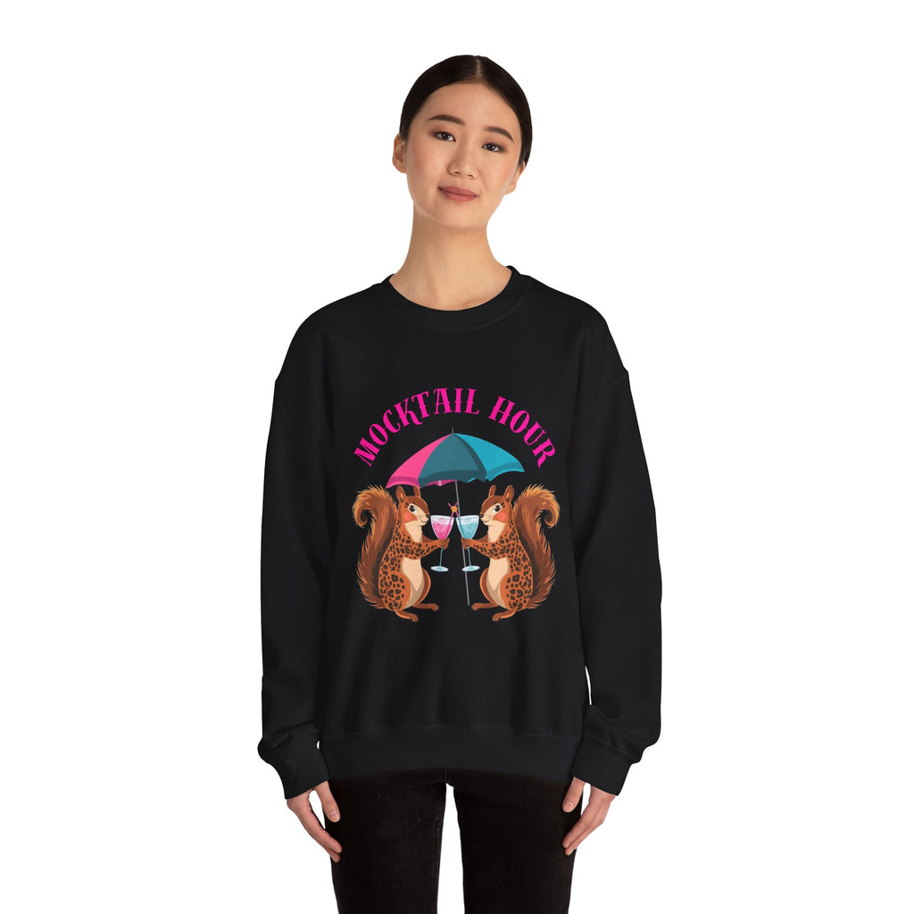 'Mocktail Hour" Squirrel Sweatshirt