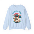 Mocktail Hour PUPPY Sweatshirt — Cute Corgi