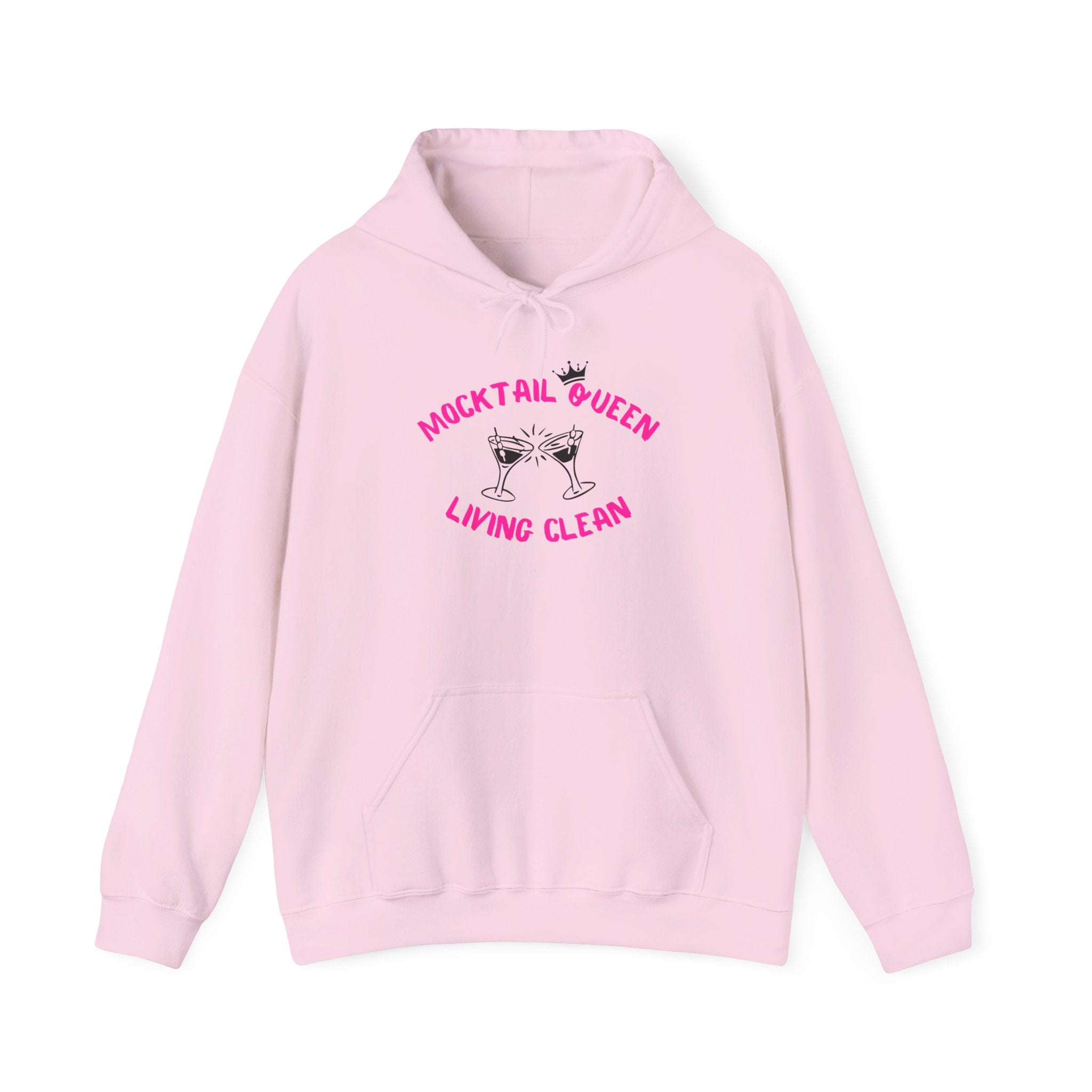 Mocktail Queen Living Clean Hoodie