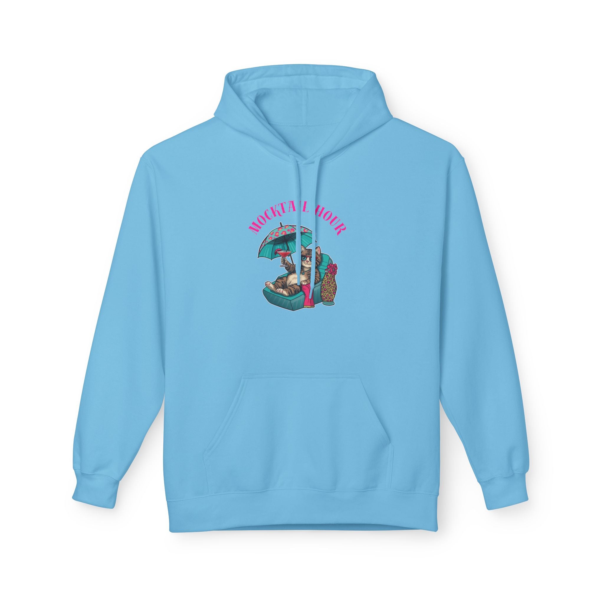 Mocktail Hour Cat Hoodie