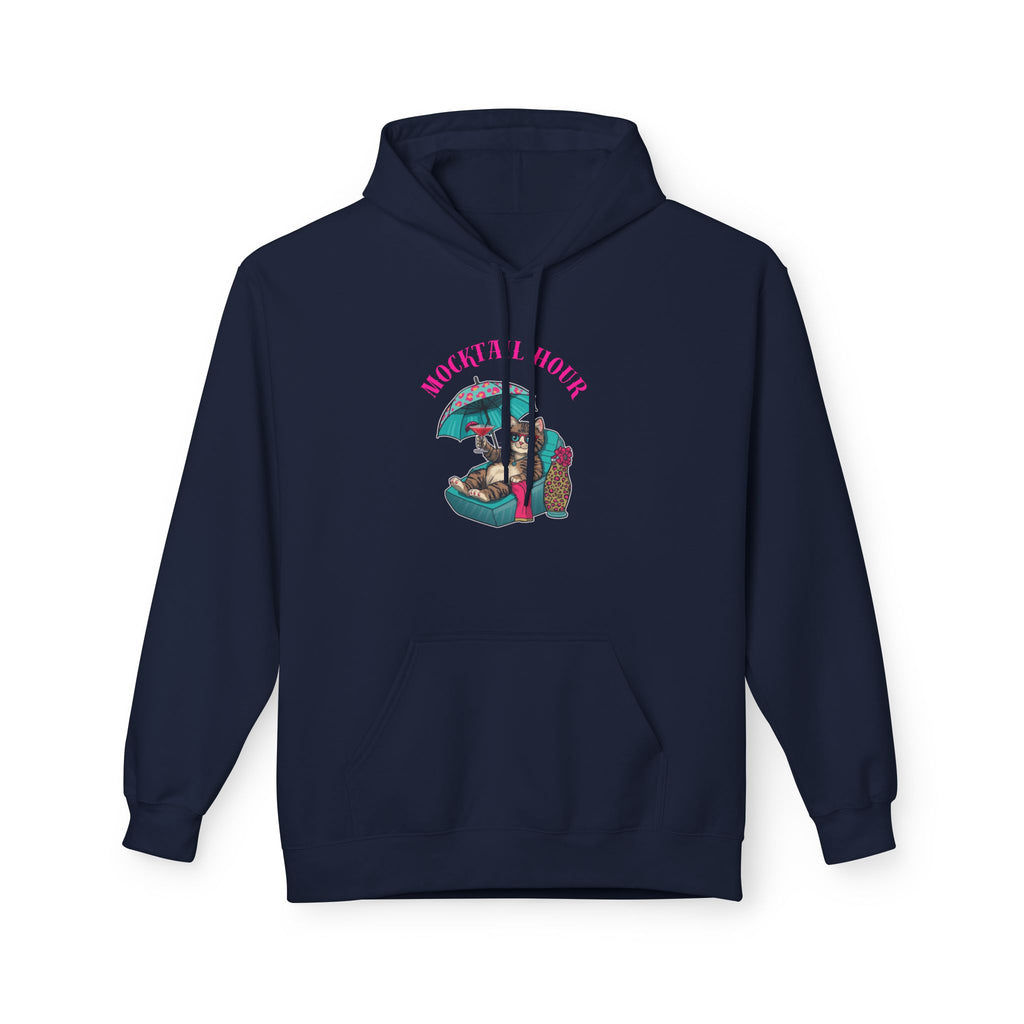 Mocktail Hour Cat Hoodie