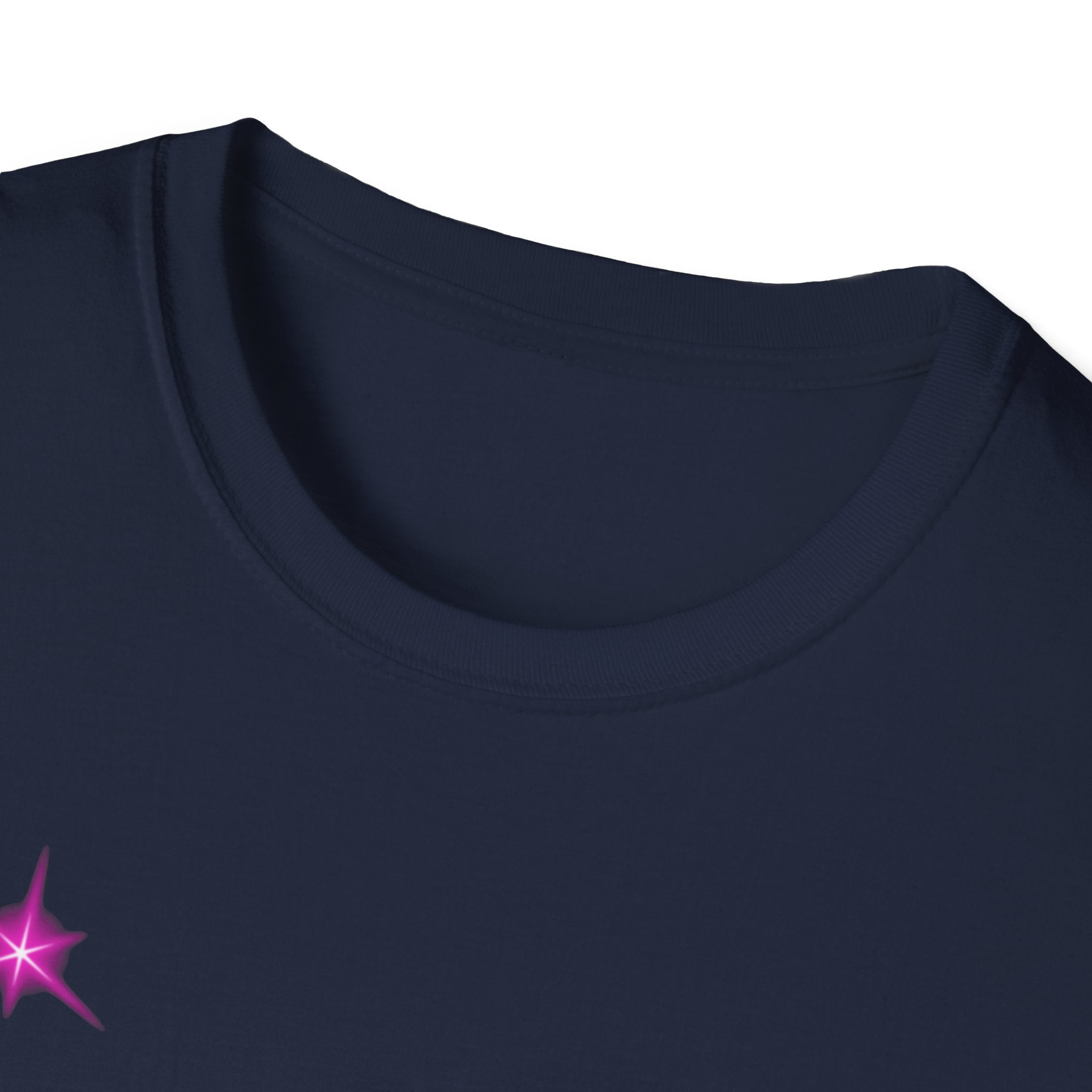 High Fives and Sober Vibes T-Shirt — Funky Pink Script Graphic Tee