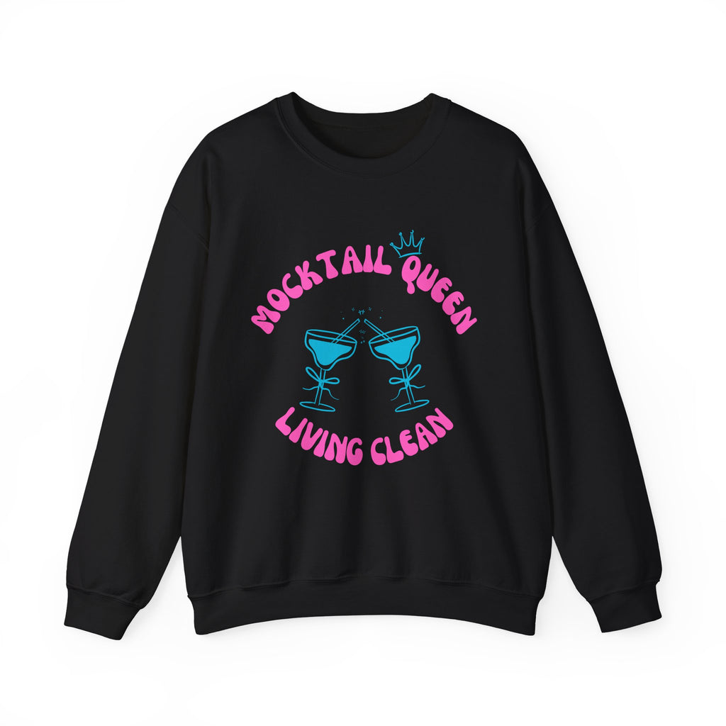Mocktail Queen Living Clean Crewneck Sweatshirt