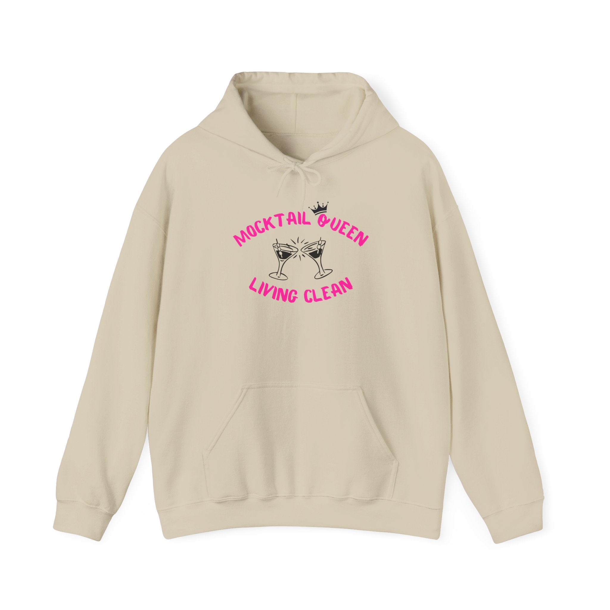 Mocktail Queen Living Clean Hoodie