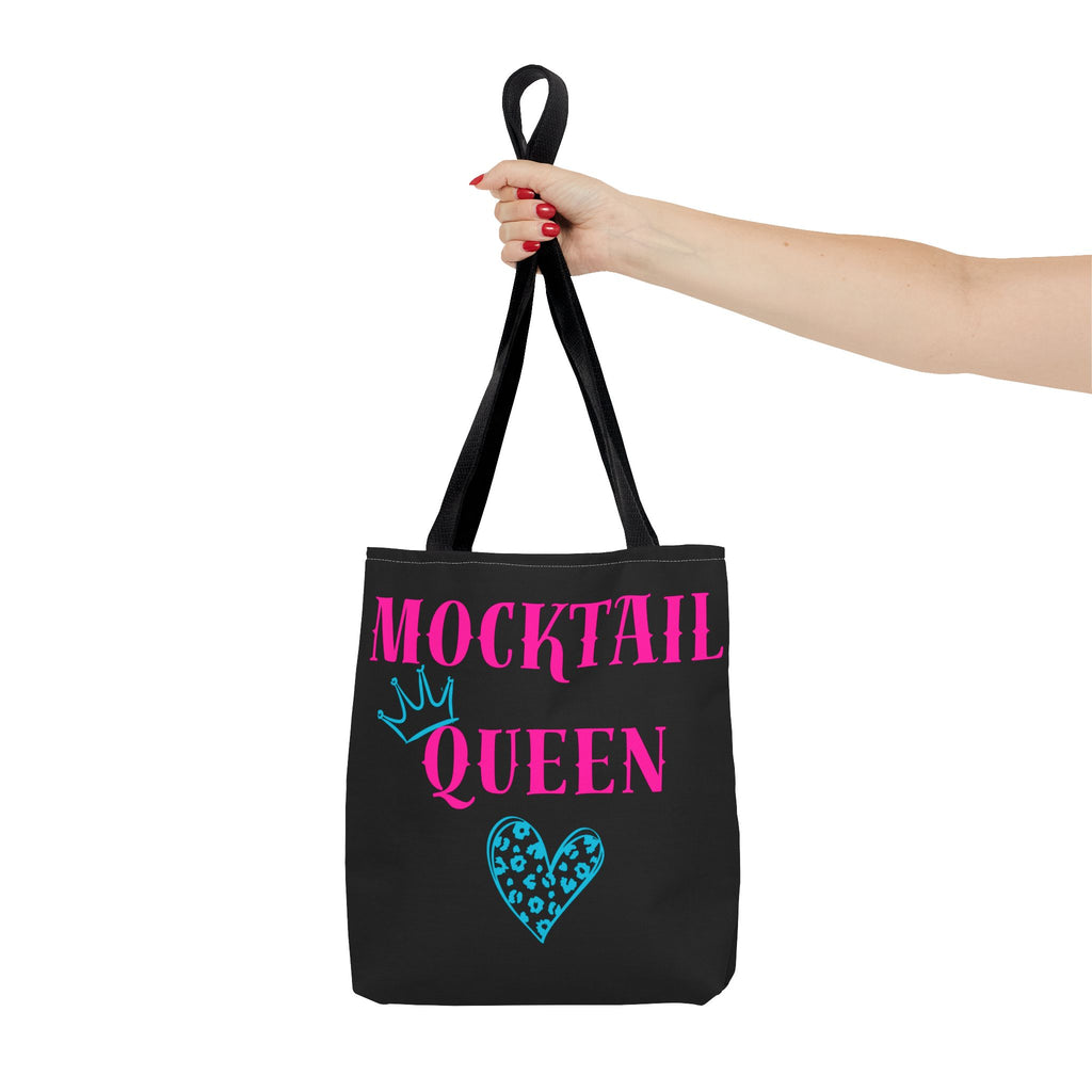Mocktail Queen Tote Bag — Fun Non-Alcoholic Cocktail Shopper