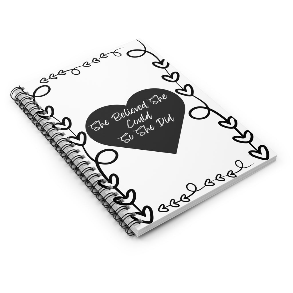 She Believed She Could, So She Did Journal