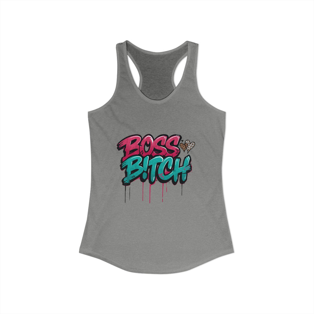 Boss Bitch Racerback Tanktop