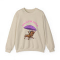 Dachshund Mocktail Hour Crewneck Sweatshirt
