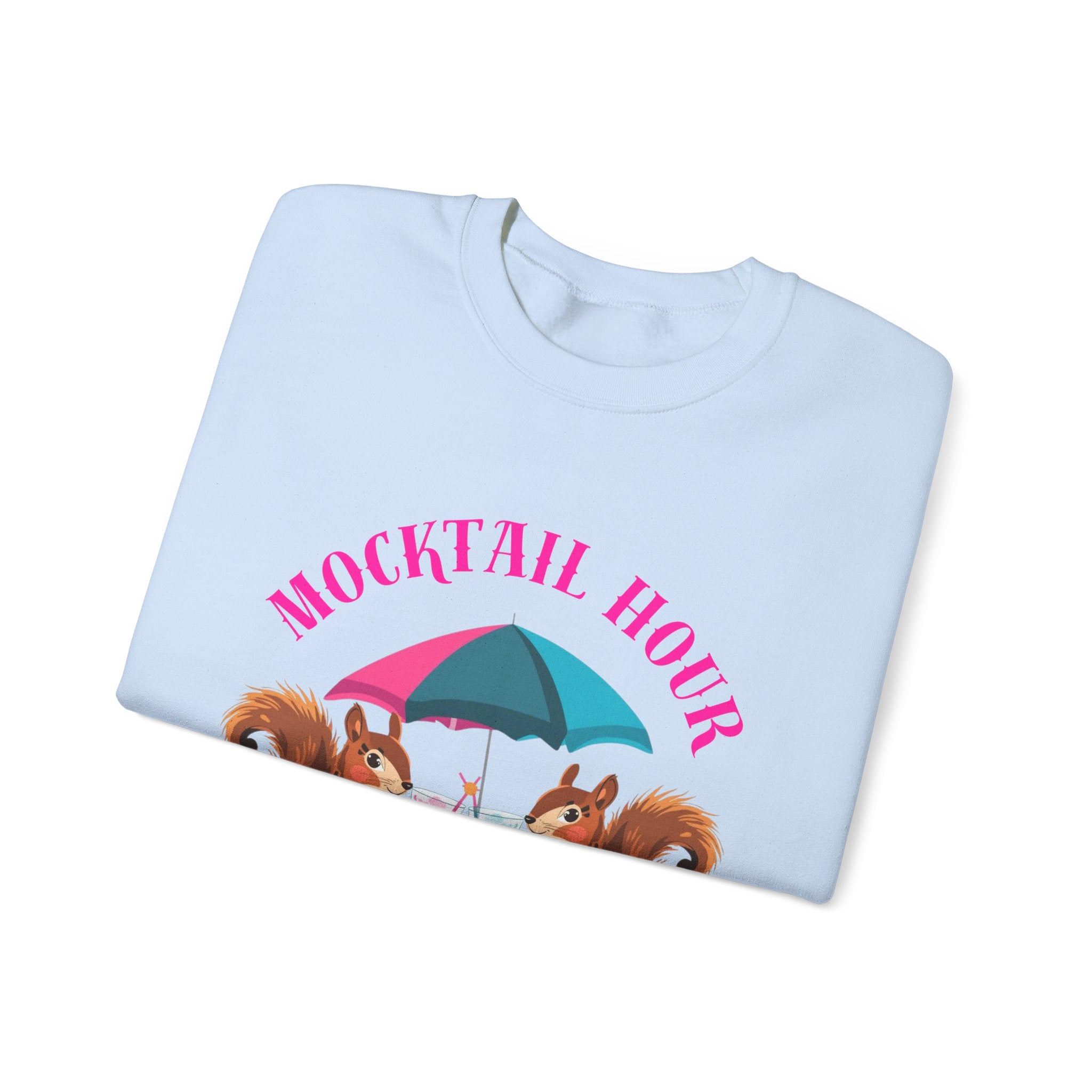 'Mocktail Hour" Squirrel Sweatshirt