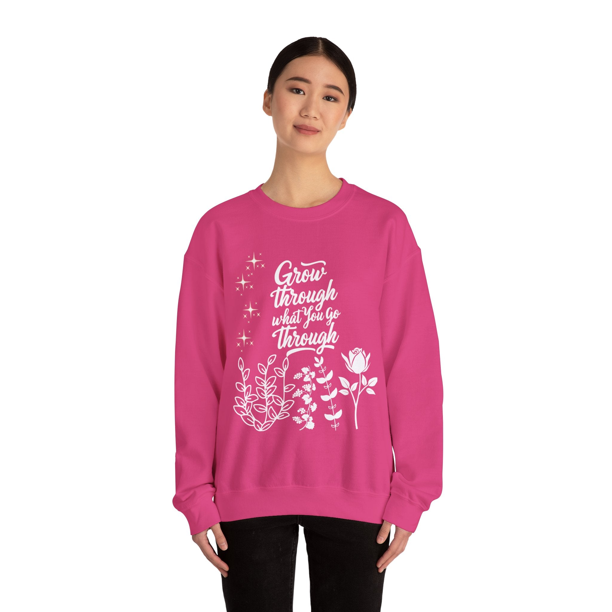 Grow Through What You Go Through Crewneck Sweatshirt