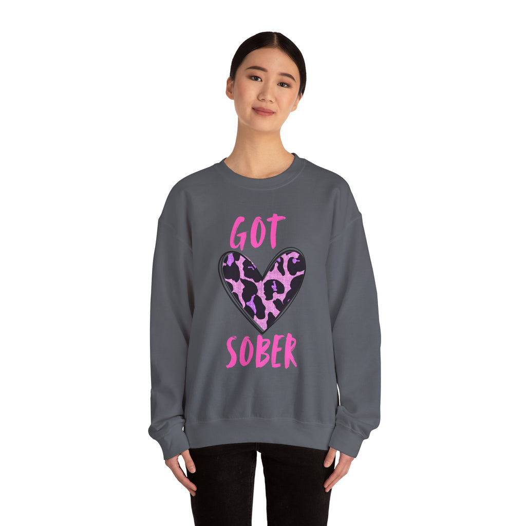 Got Sober Heart Sweatshirt
