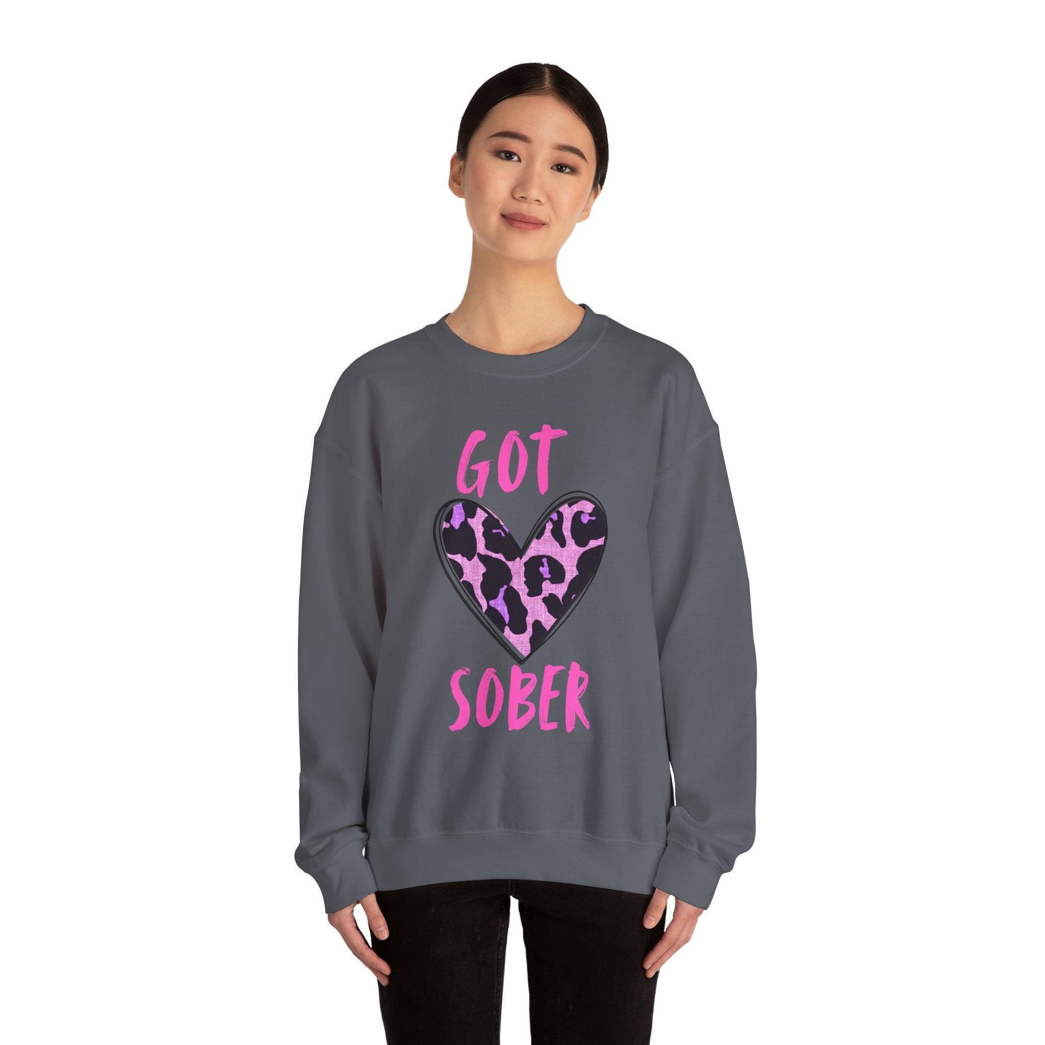 Got Sober Heart Sweatshirt