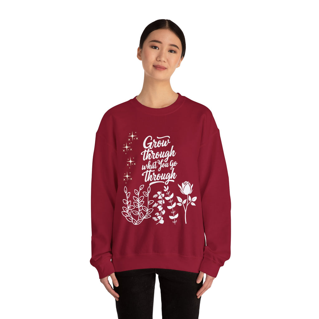 Grow Through What You Go Through Crewneck Sweatshirt