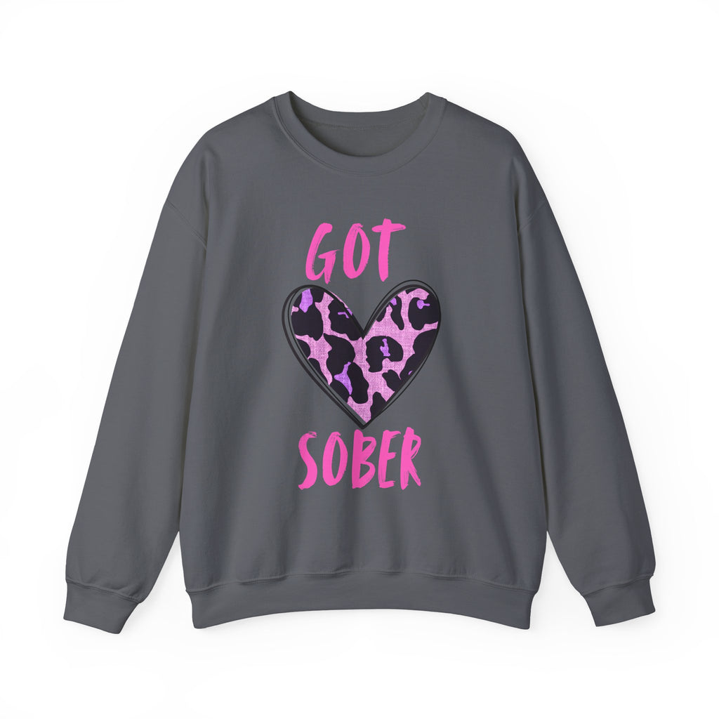 Got Sober Heart Sweatshirt