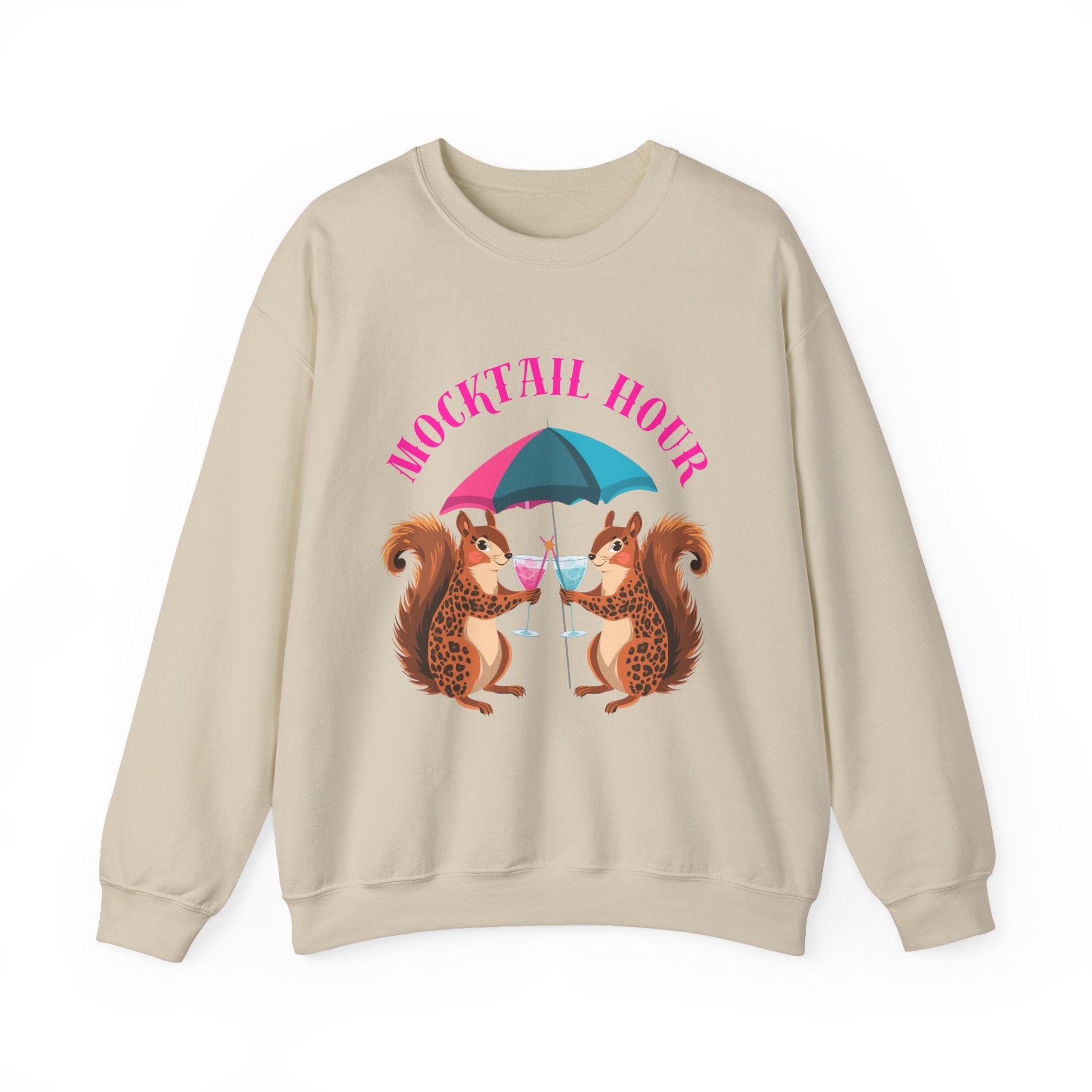 'Mocktail Hour" Squirrel Sweatshirt