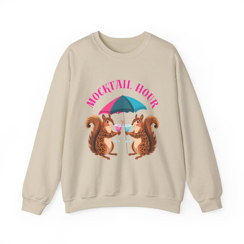 'Mocktail Hour" Squirrel Sweatshirt