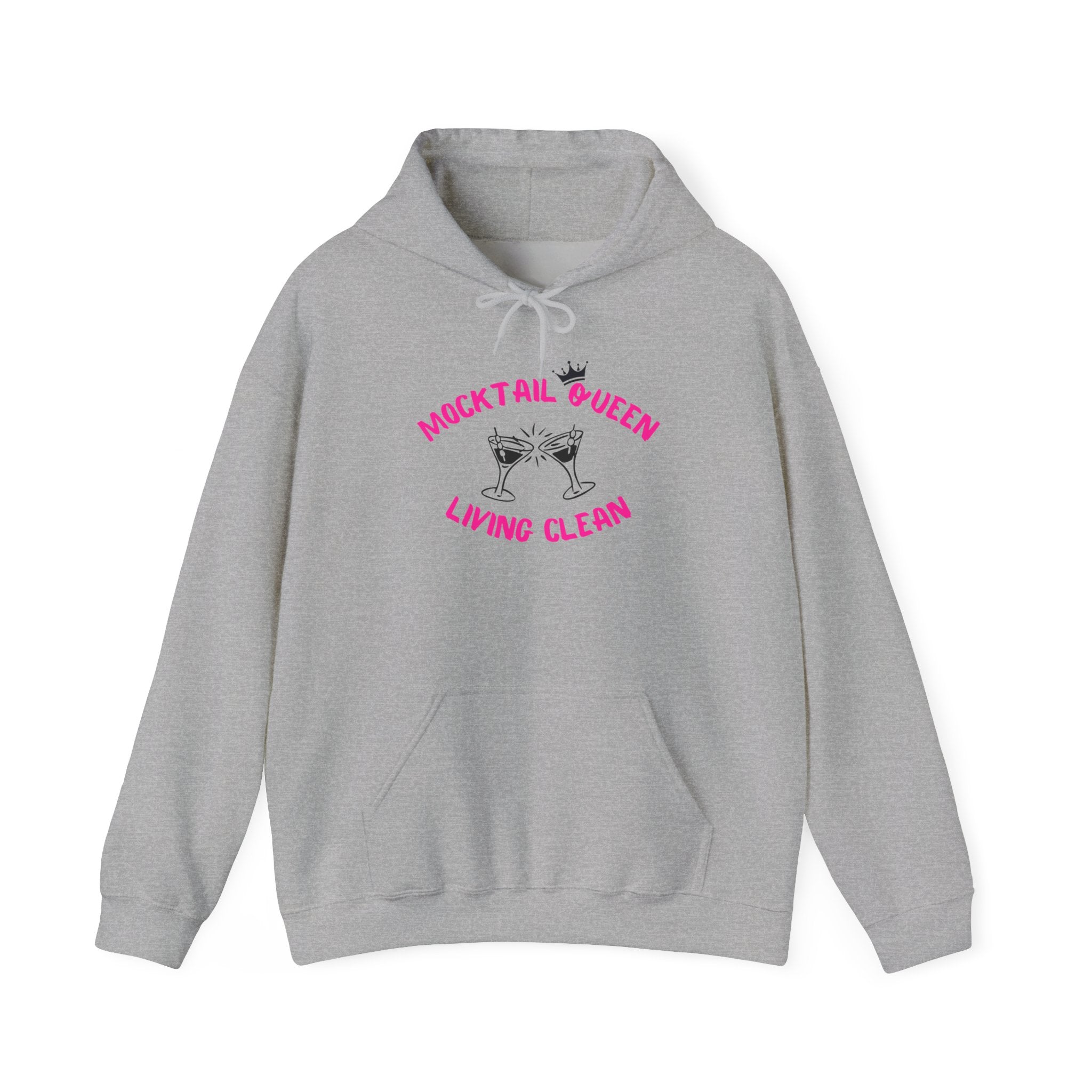 Mocktail Queen Living Clean Hoodie