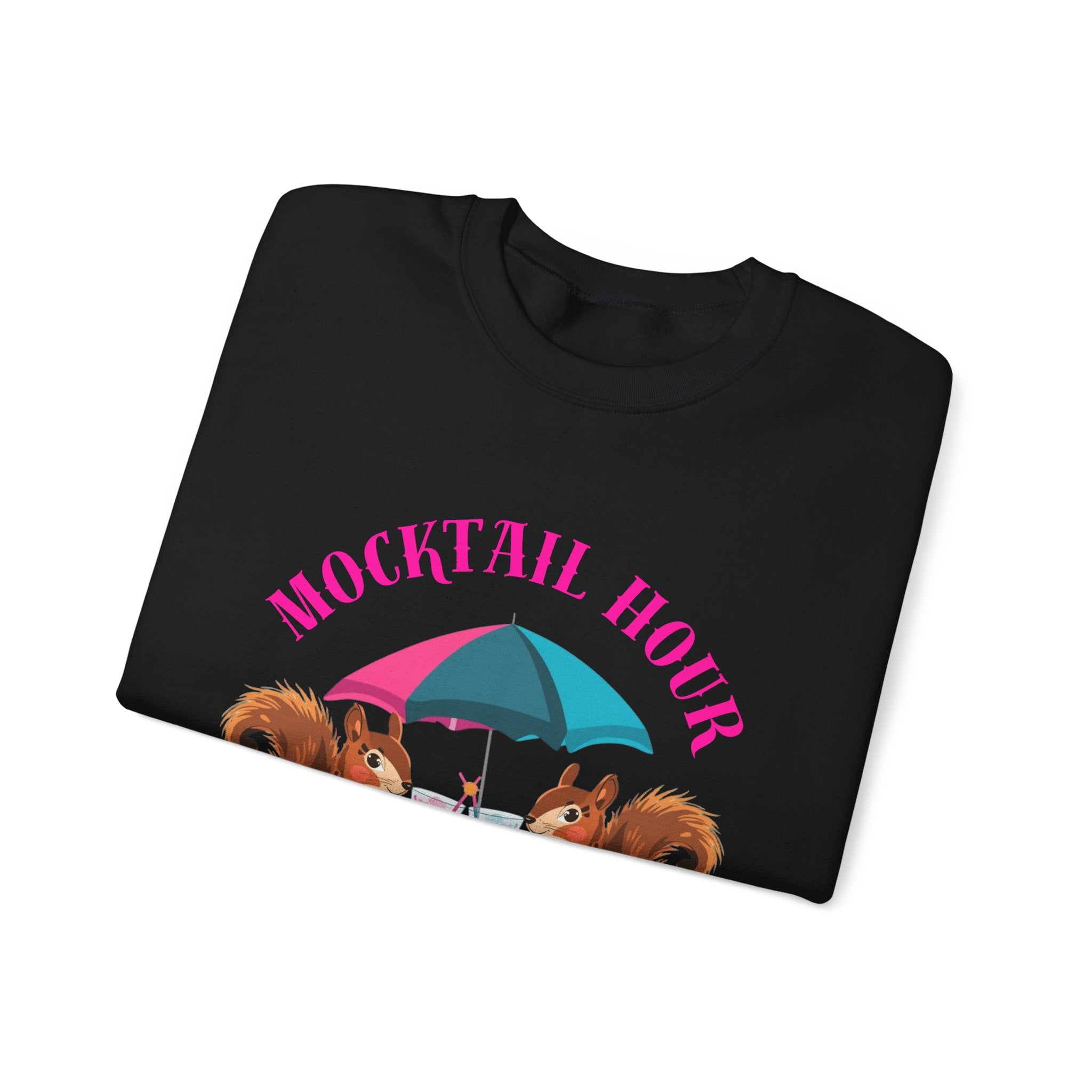 'Mocktail Hour" Squirrel Sweatshirt