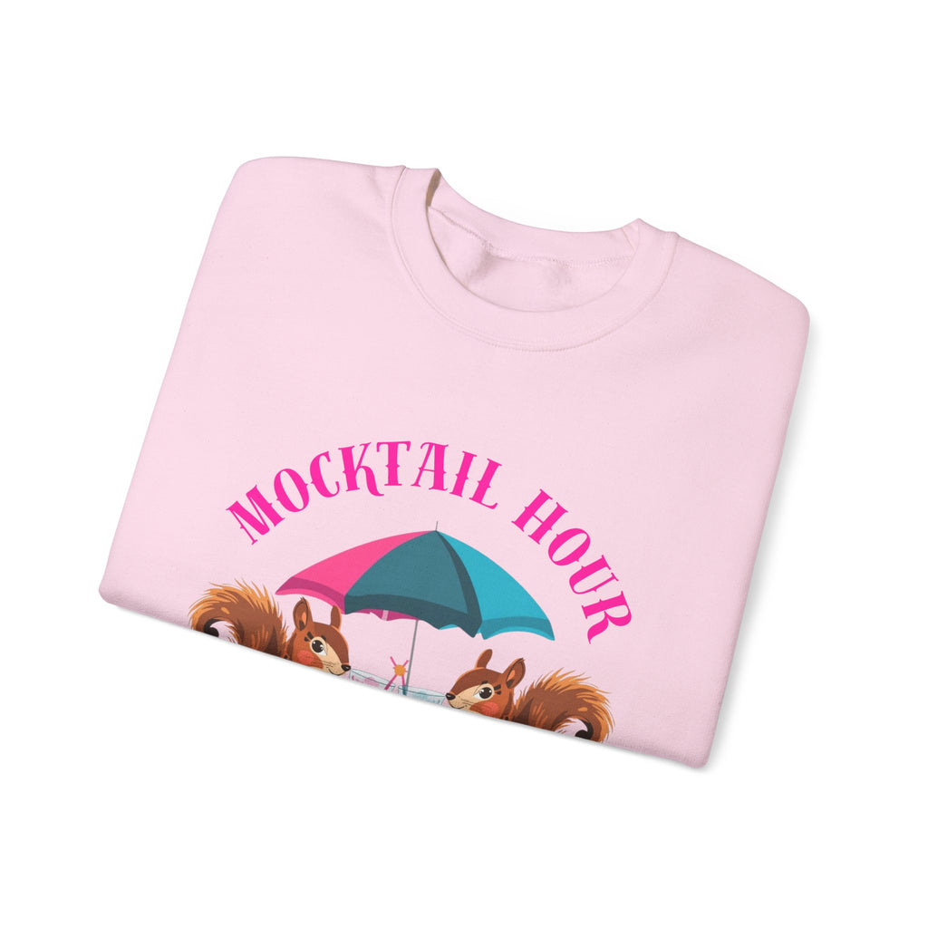 'Mocktail Hour" Squirrel Sweatshirt