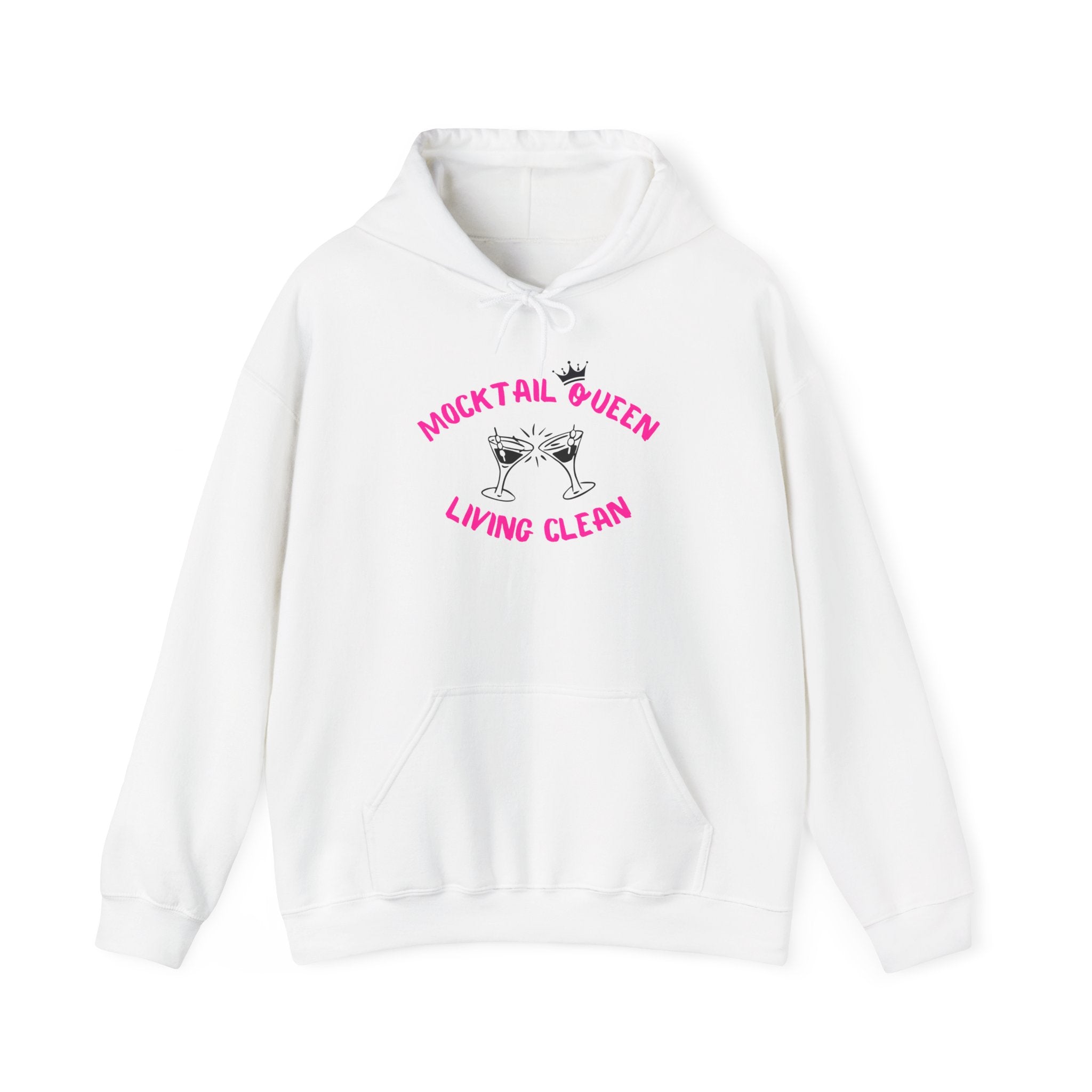Mocktail Queen Living Clean Hoodie