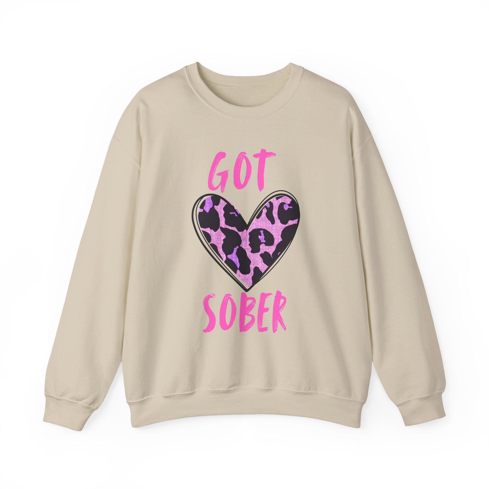 Got Sober Heart Sweatshirt