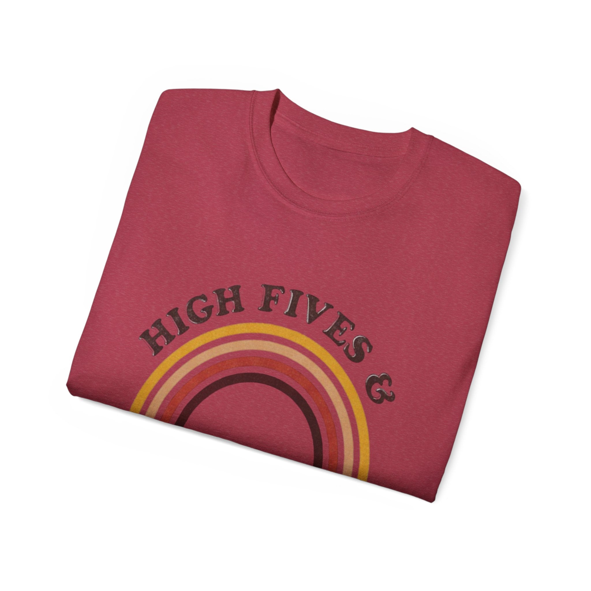 High Fives and Good Vibes Unisex TEE